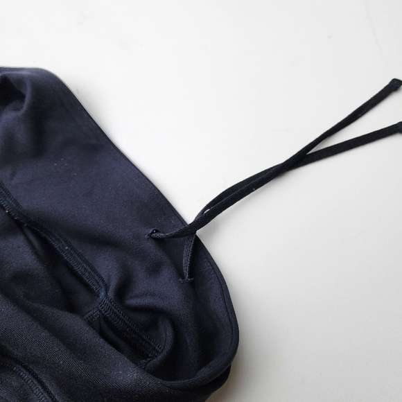 Under Armour HeatGear Compression Pants Cropped Leggings Running Black Womens M - Picture 8 of 9